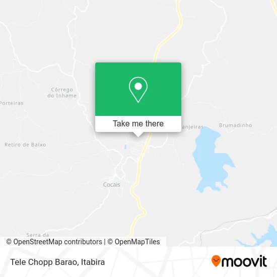 Tele Chopp Barao map