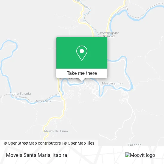 Moveis Santa Maria map