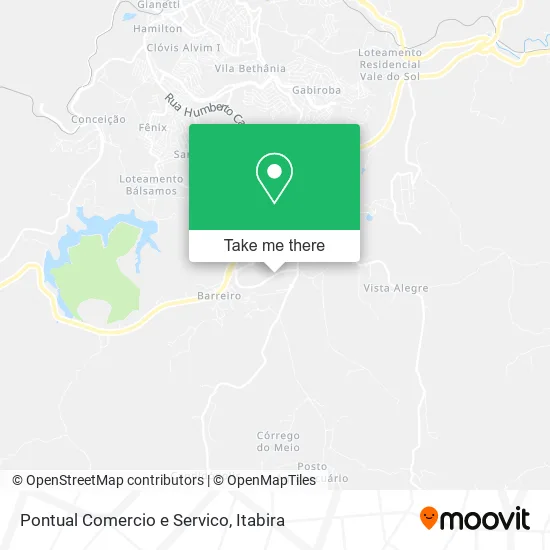 Pontual Comercio e Servico map
