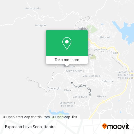 Mapa Expresso Lava Seco