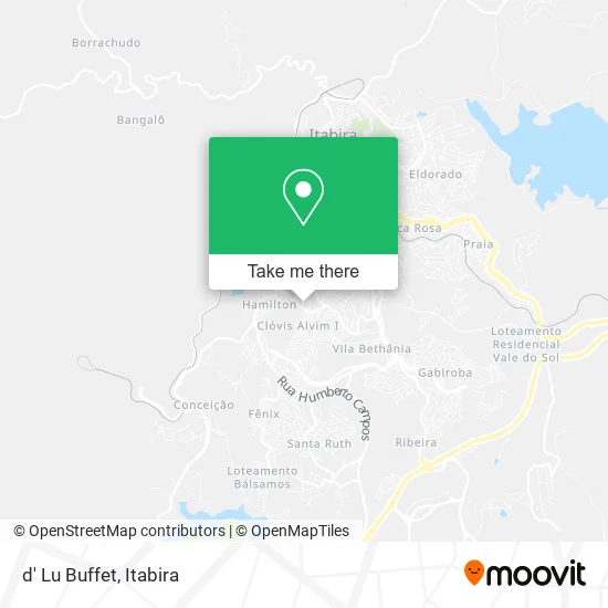 d' Lu Buffet map