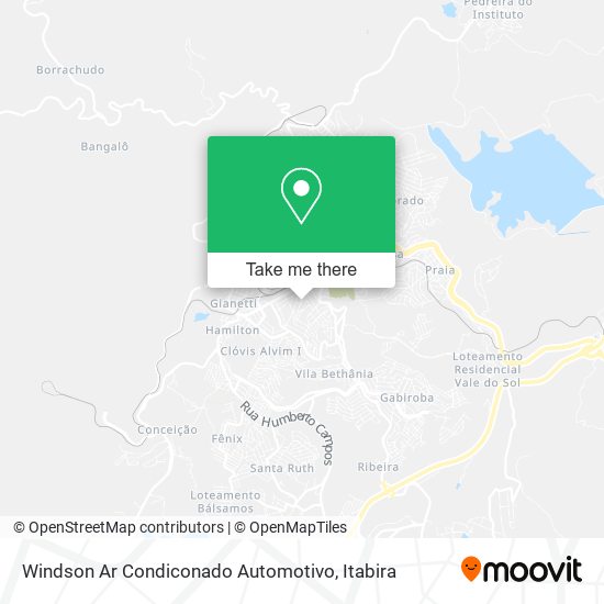 Mapa Windson Ar Condiconado Automotivo