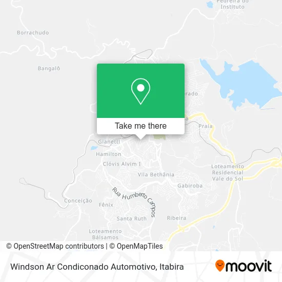Windson Ar Condiconado Automotivo map