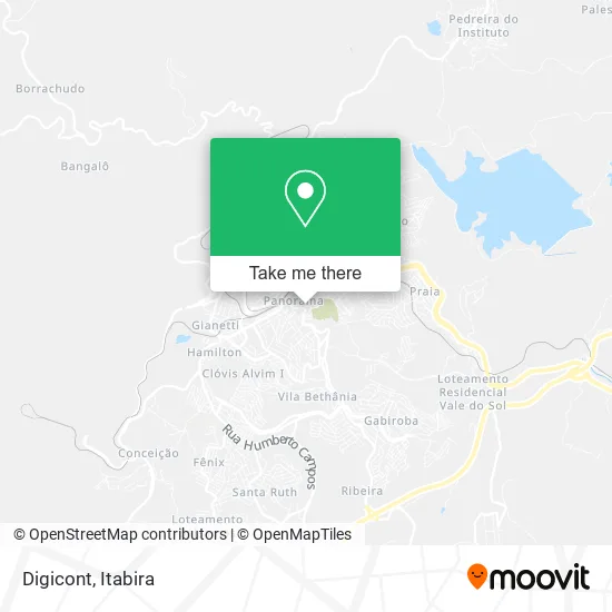 Digicont map