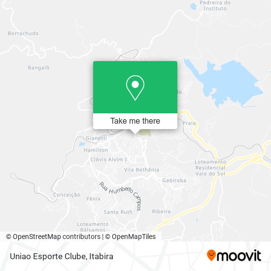 Mapa Uniao Esporte Clube