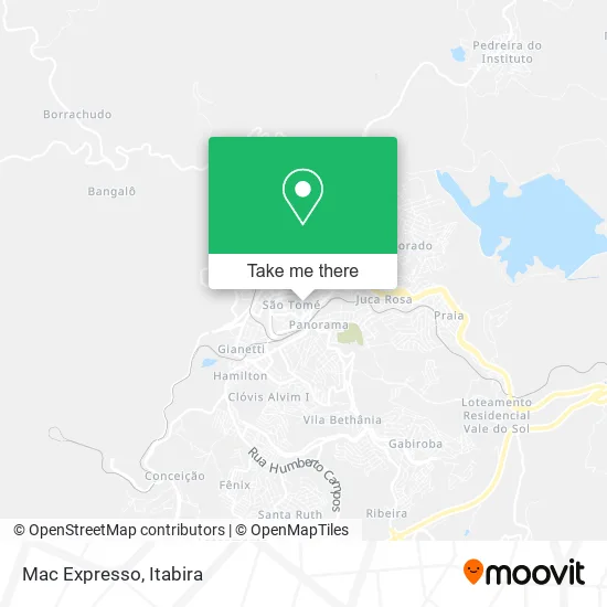 Mac Expresso map