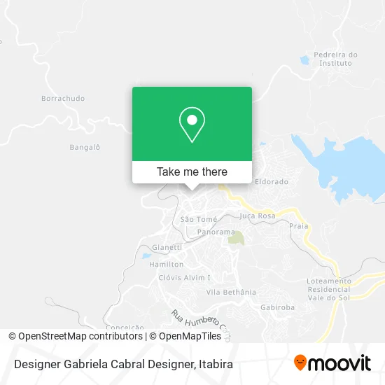 Designer Gabriela Cabral Designer map