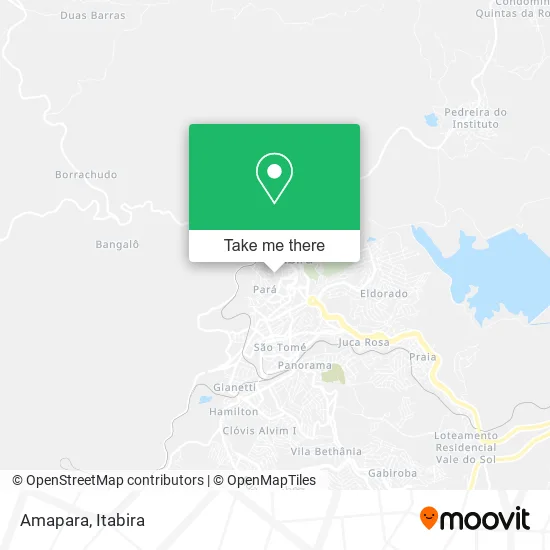 Amapara map