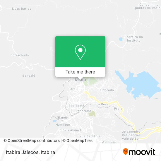 Itabira Jalecos map