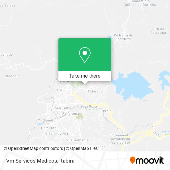 Vm Servicos Medicos map
