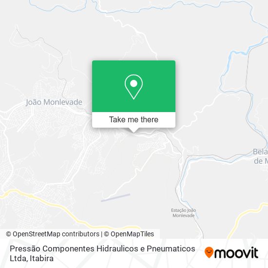 Pressão Componentes Hidraulicos e Pneumaticos Ltda map