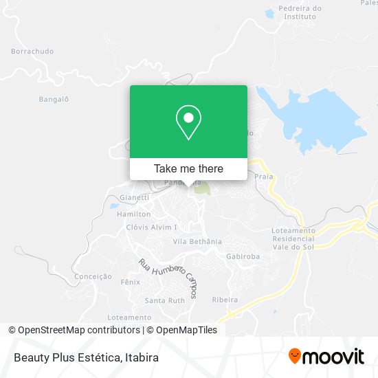 Beauty Plus Estética map