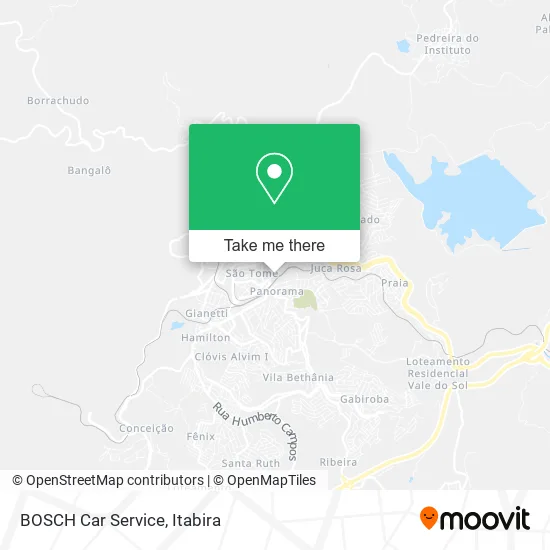 BOSCH Car Service map