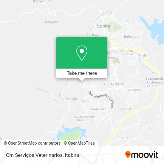 Cm Serviços Veterinarios map