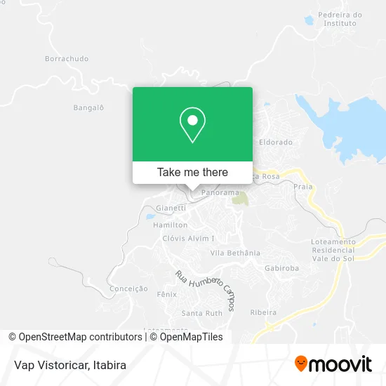 Vap Vistoricar map