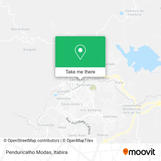 Penduricalho Modas map