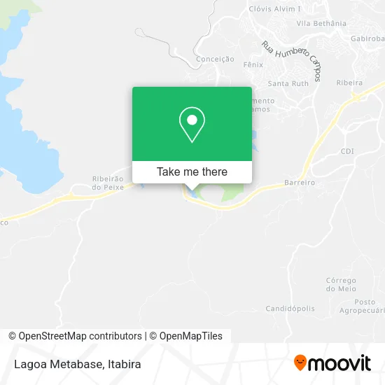 Lagoa Metabase map