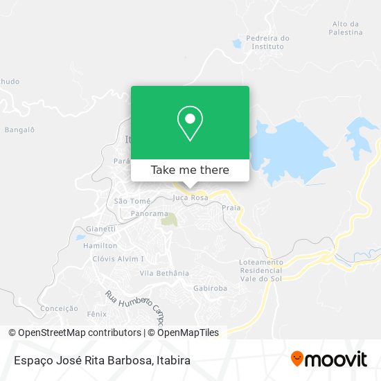 Espaço José Rita Barbosa map