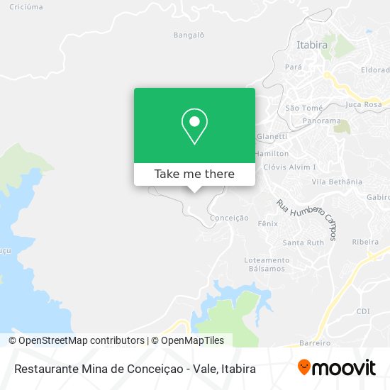 Restaurante Mina de Conceiçao - Vale map