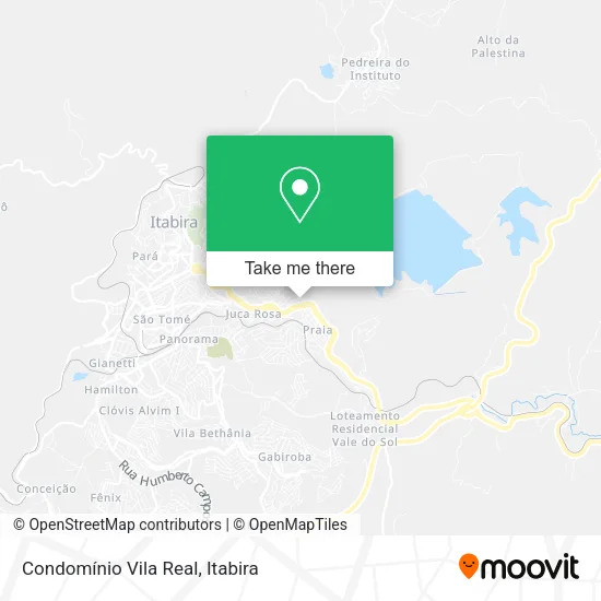 Condomínio Vila Real map