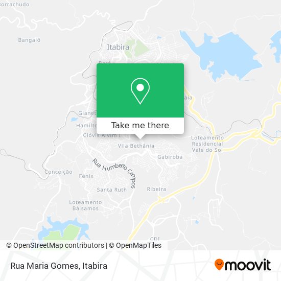 Rua Maria Gomes map