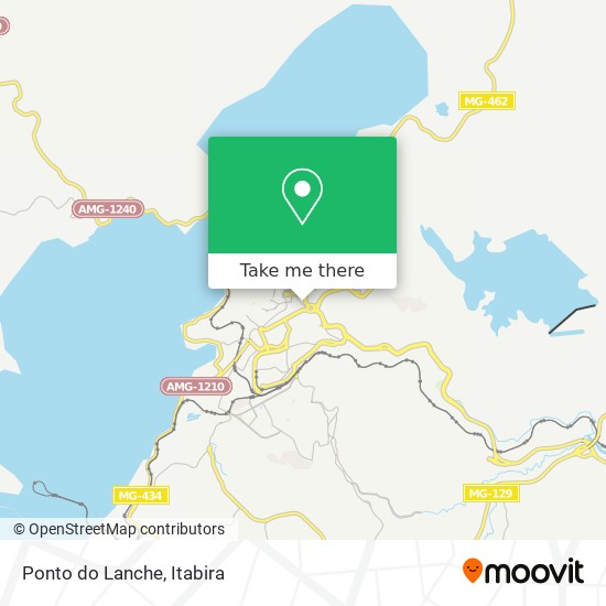 Ponto do Lanche map