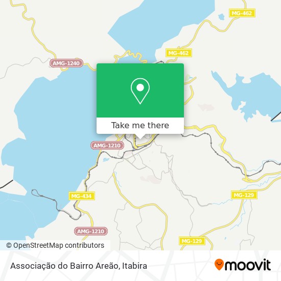 Associação do Bairro Areão map