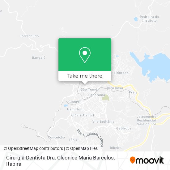 Cirurgiã-Dentista Dra. Cleonice Maria Barcelos map