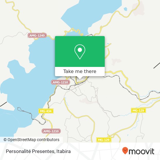 Personalité Presentes map