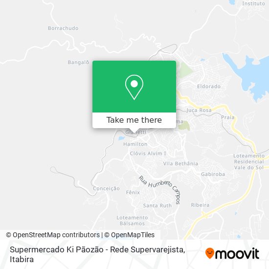 Supermercado Ki Pãozão - Rede Supervarejista map