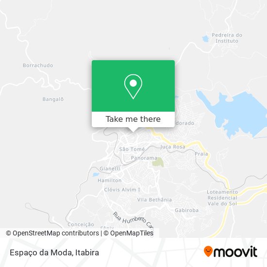 Espaço da Moda map