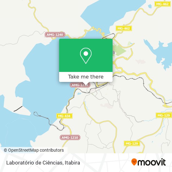 Laboratório de Ciências map