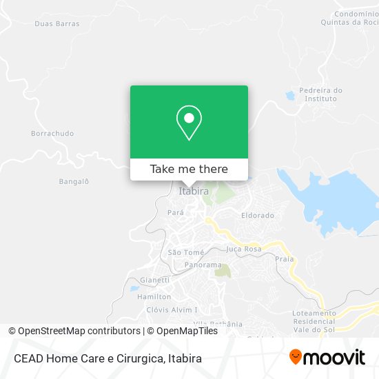 CEAD Home Care e Cirurgica map