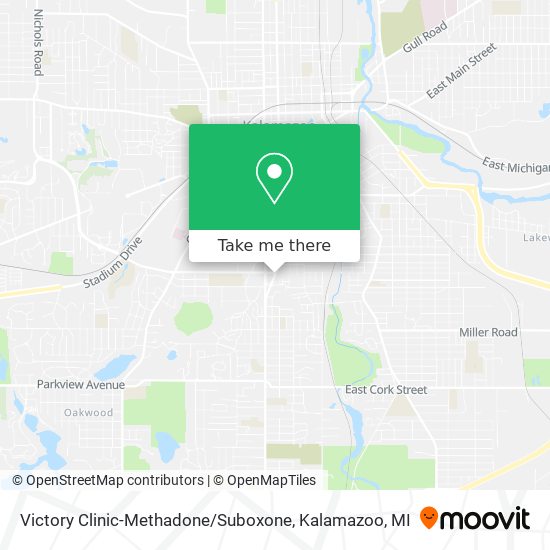 Mapa de Victory Clinic-Methadone / Suboxone