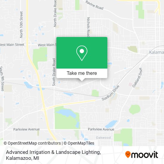 Mapa de Advanced Irrigation & Landscape Lighting