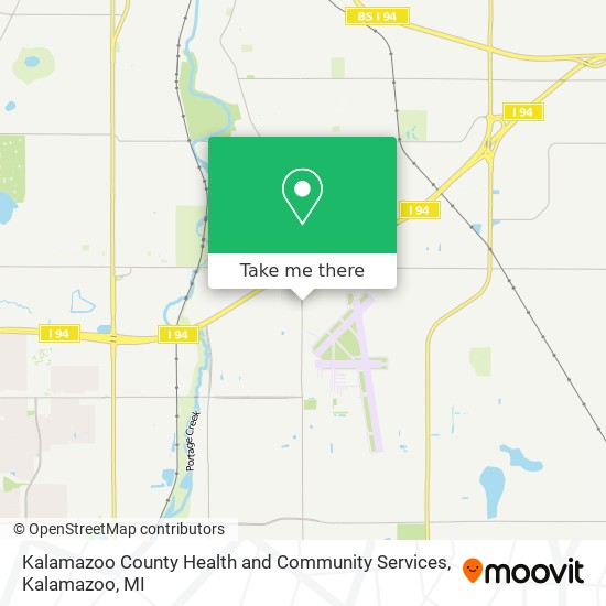 Kalamazoo County Health and Community Services map