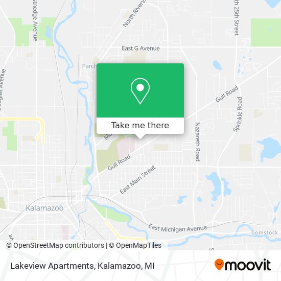 Lakeview Apartments map