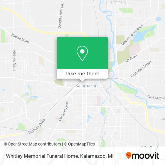 Whitley Memorial Funeral Home map
