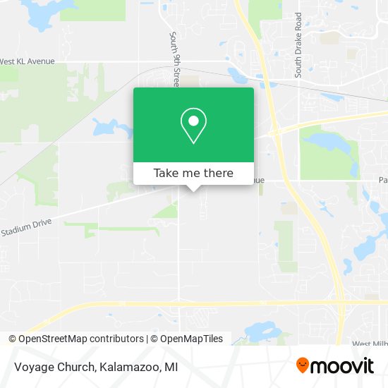 Voyage Church map