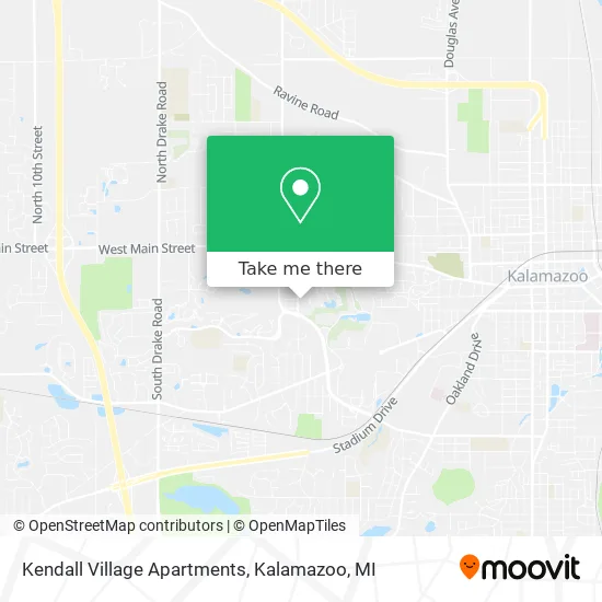 Kendall Village Apartments map
