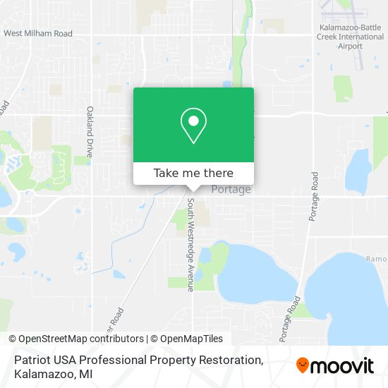 Patriot USA Professional Property Restoration map
