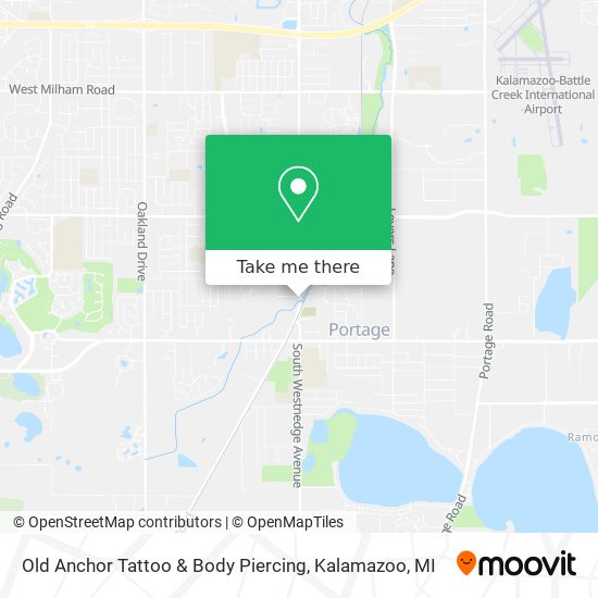Old Anchor Tattoo & Body Piercing map