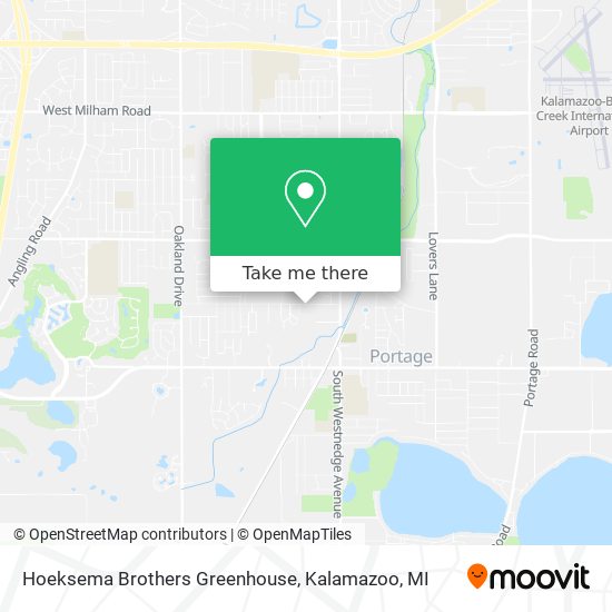 Hoeksema Brothers Greenhouse map
