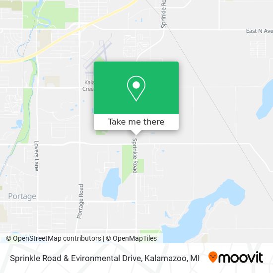 Mapa de Sprinkle Road & Evironmental Drive