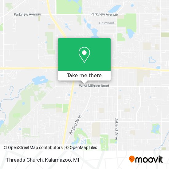 Threads Church map