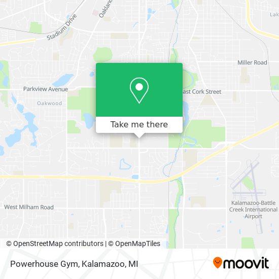 Powerhouse Gym map