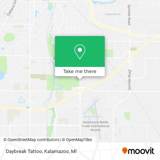 How to get to Daybreak Tattoo in Kalamazoo by Bus?