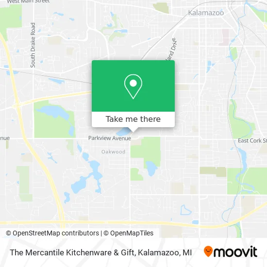 The Mercantile Kitchenware & Gift map