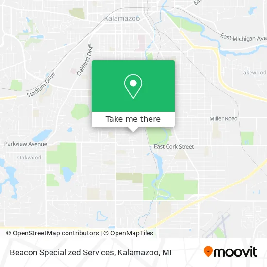 Beacon Specialized Services map