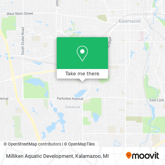 Mapa de Milliken Aquatic Development